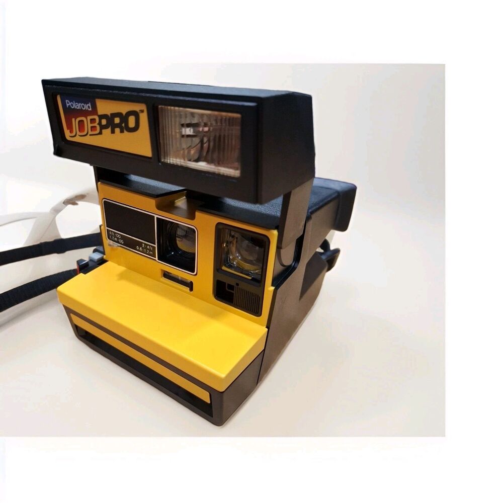 Polaroid Job Pro 600 Instant Film Camera FILM! Excellent - The Construction Cam